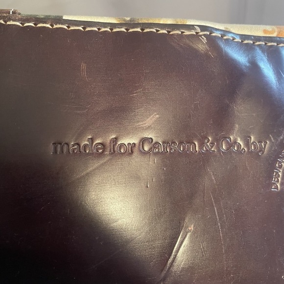 Carson & Company by Paolo Susan Carson Doctor's Bag Satchel Leaves Butterfly Bug - Picture 12 of 16